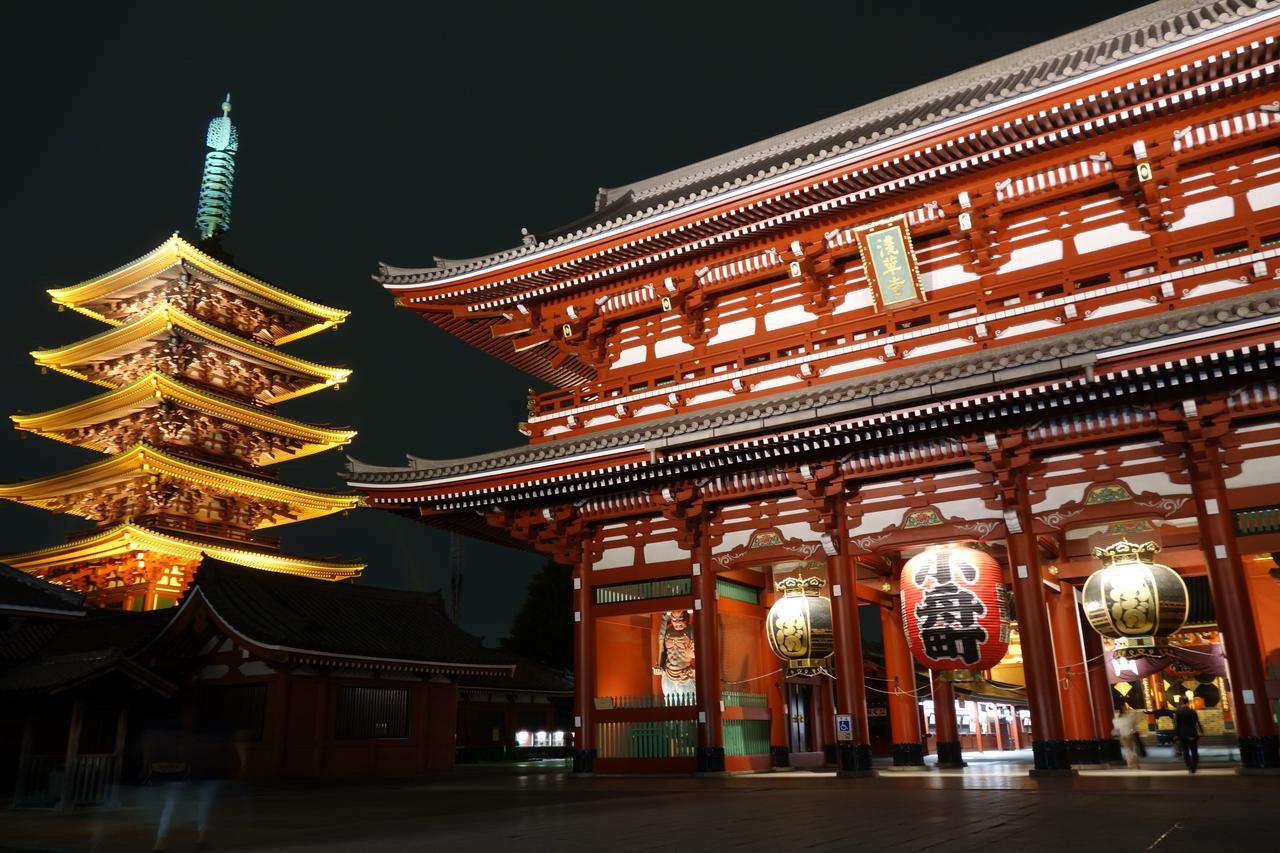 Grids Tokyo Asakusa-bashi Hotel＆Hostel Eksteriør billede